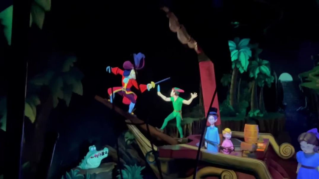 ⁣Peter Pan Flight, Disneyland, California